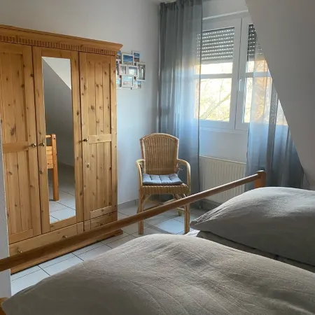 Comfortable holiday center house with its own garden directly at the nature reserve