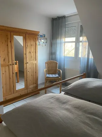 Comfortable holiday center house with its own garden directly at the nature reserve Отели рядом с достопримечательностью «Боркум»