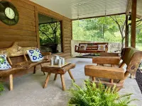 Secluded Hillside Cabin on Historic working Farm