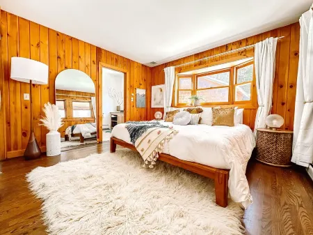 One-of-a-kind, modern retreat w/ indoor sports court, hot tub, and spa