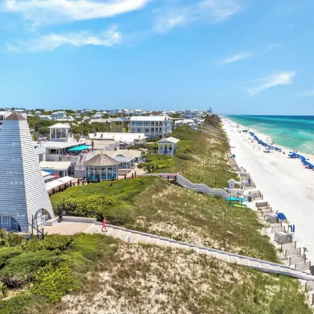 JUST A 2-NIGHT MIN STAY, GULF-FRONT SEASIDE HONEYMOON COTTAGE, PANORAMIC VIEWS!