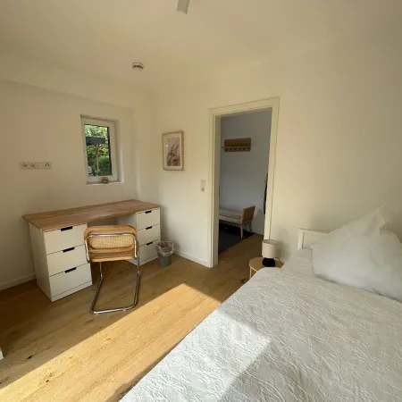 "Alle_zusammen" - Modern and bright vacation apartment with large garden
