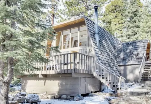 Modern and Private A-frame Near the Lake Hotels in Carnelian Bay