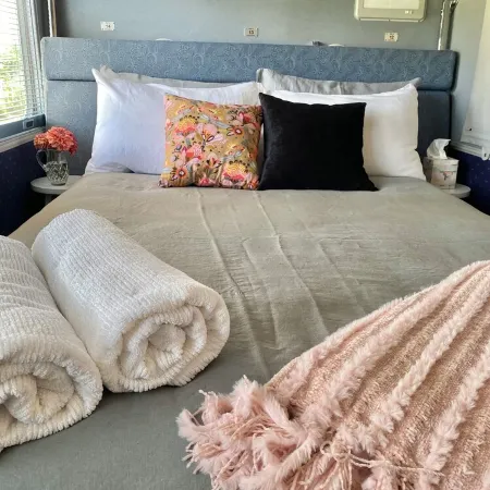 A unique sleeper train carriage near Bathurst that's off the rails!