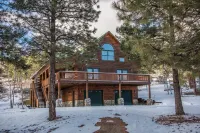 Enjoy Peace & Wildlife- Stunning Log Home w/ Mountain Views!  Pagosa Springs, Co - Vuoristonäköala