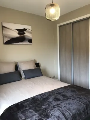 45m2 Nancy, bedroom, gym