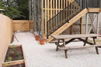 Loft apartment in historic house within walking distance of downtown.