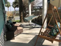NEW! The Pearl Palms - Pet friendly; walk to bay