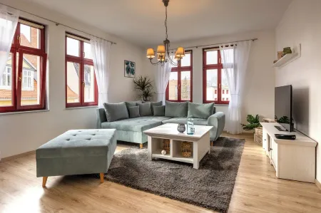 Im Historischen Zentrum von Naumburg Gelegenes Familienapartment "st. Barbara"