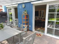 ~ Color magic blue in Conneforde ~ with large terrace, garden, sauna d