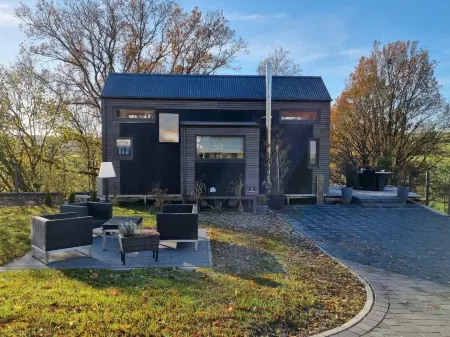 Tiny house with a view of nature