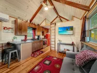 The 'Happy Go Fishing Cabin' at the Park Place (on Parks Rd)