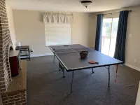 Lovely 3 bedroom house with Ping Pong Table and Patio