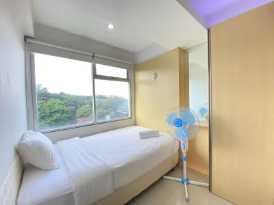 Comfortable 2Br Apartment AC in Living Room at the Jarrdin Cihampelas Hotels in Coblong