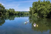 Discover Shenandoah River steps away! Cozy 2-bedroom Luray cabin.