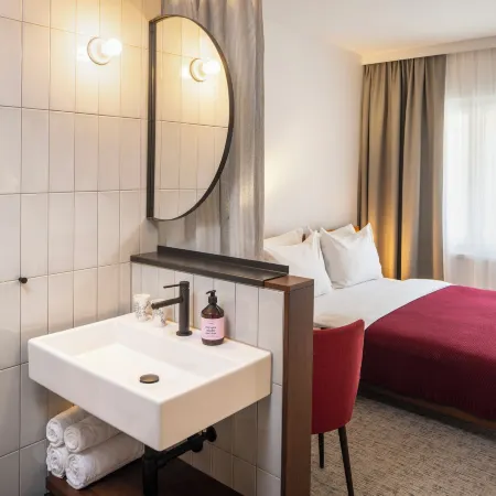 Magdas Hotel Vienna City - First Social Business Hotel in Austria Отели рядом с достопримечательностью «Железнодорожная станция Реннвег»