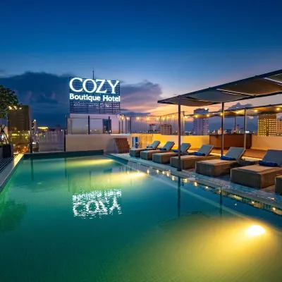 舒適峴港精品酒店 鄰近龍橋的酒店