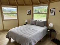 Lodgepole Yurt at Aspen Ridge Cabins Hotels in South Fork