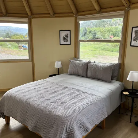 Lodgepole Yurt at Aspen Ridge Cabins