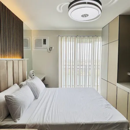 Modern Condo Room with City View