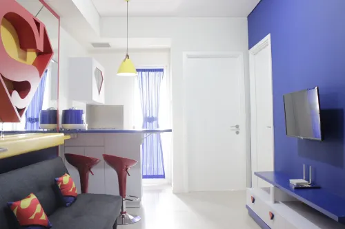 Fabolous Thematic 2Br Apartment at Parahyangan Residence Near Unpar - Kitchens