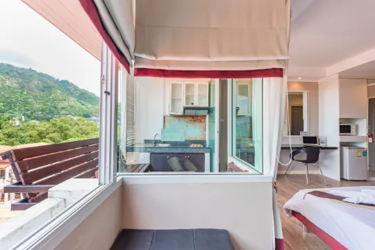 ห้องดีลักซ์ วิวภูเขา