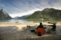 Yelcho Hotel en la Patagonia - en bord de mer