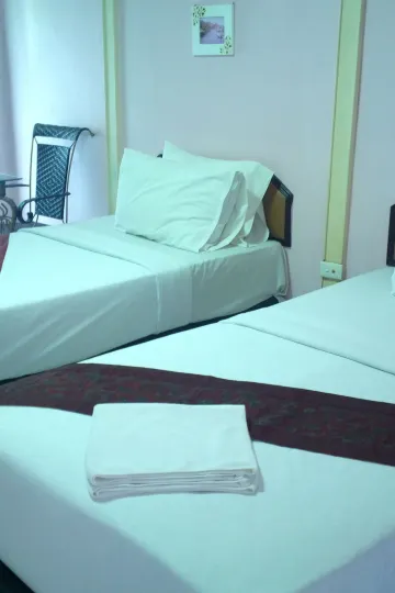 ห้องเตียงแฝดพร้อมวิวเมือง