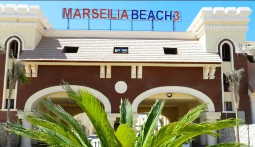 Marseilia Beach 3 Hotel a Markaz El-Hamam