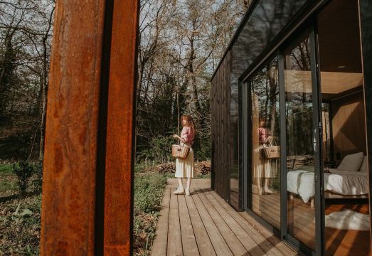 Bleu Minuit la Source의 벽난로 객실