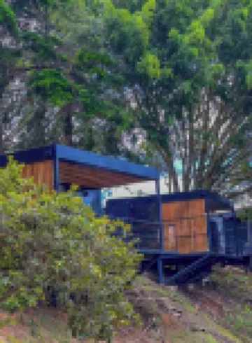 Cabaña Con Jacuzzi Privado y Vista Al Lago Elemen Retreat