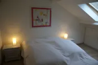 Fisherman's house in a typical village in the Gulf of Morbihan