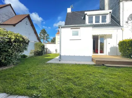 Maison 2 Chambres, Jardin Proche Plage & Centre Ville