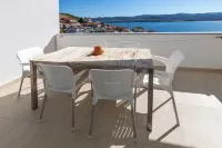 Panoramic apartment with sea view and pool Hotels in Opcina Slivno
