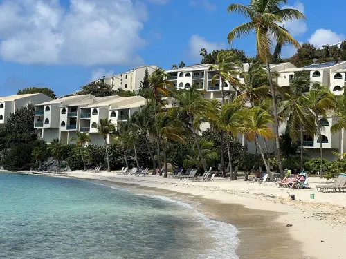 Spacious 3 Bed 3 Full Baths With Spectacular Views of St John- Ocean Front!