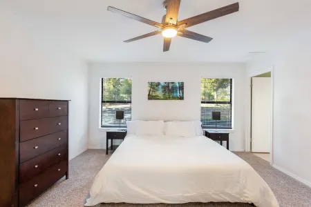 Pine Top View with the Club House, Sauna, Pool