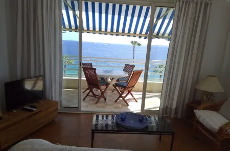 Bel Appartement Face mer aux Pieds des Plages
