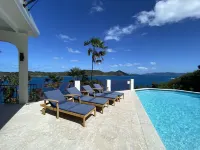 Stunning Estate on almost 2 acres with down island views of St John and the BVI