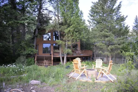 Mid Century Mountain Modern Cabin