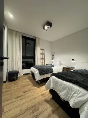 BUDDAKAN PREMIUM in GÜEMESMar del Plata with AC, WiFi. Luxury Apartment .