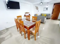 Our apartment is 3 minute walk to the beach, is new it was built in January 2023