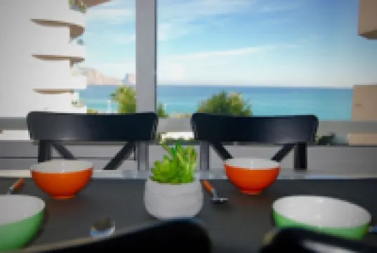 Apartment with breathtaking sea and mountain views at Cap Negret in Altea