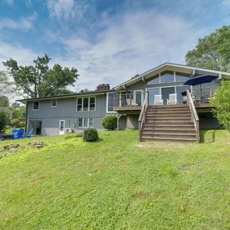 Centrally Located Brevard Home w/ Deck & Fire Pit!