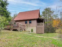 舒適的情侶度假屋帶熱水浴缸：狐狸嶺小屋 傑克遜縣酒店