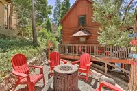 Steps to Lake: Cabin w/ Deck in Lake Arrowhead - Pet friendly