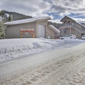 Steps to Ski Lifts - Condo w/ Walk-Out Patio!