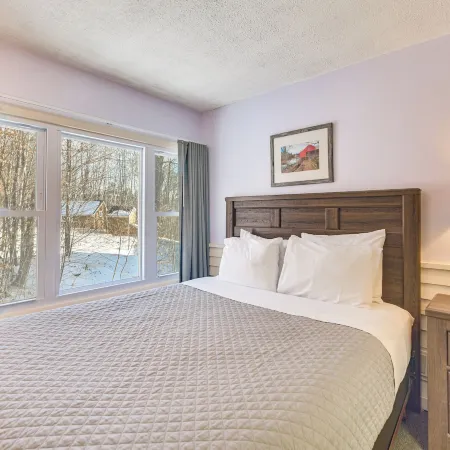 Walk to Ski Shuttle! Mountainside Resort Condo