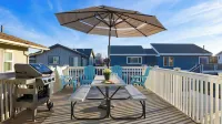 Steps to Beach w/ Patio+deck Foosball Happy Bottom Beach House by Avantstay