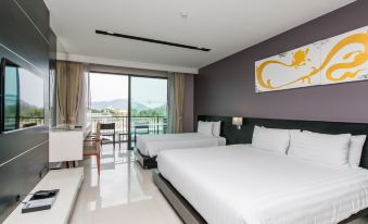 Suite Studio Apt with Hot Tub Bath in Front Pa Tong Beach