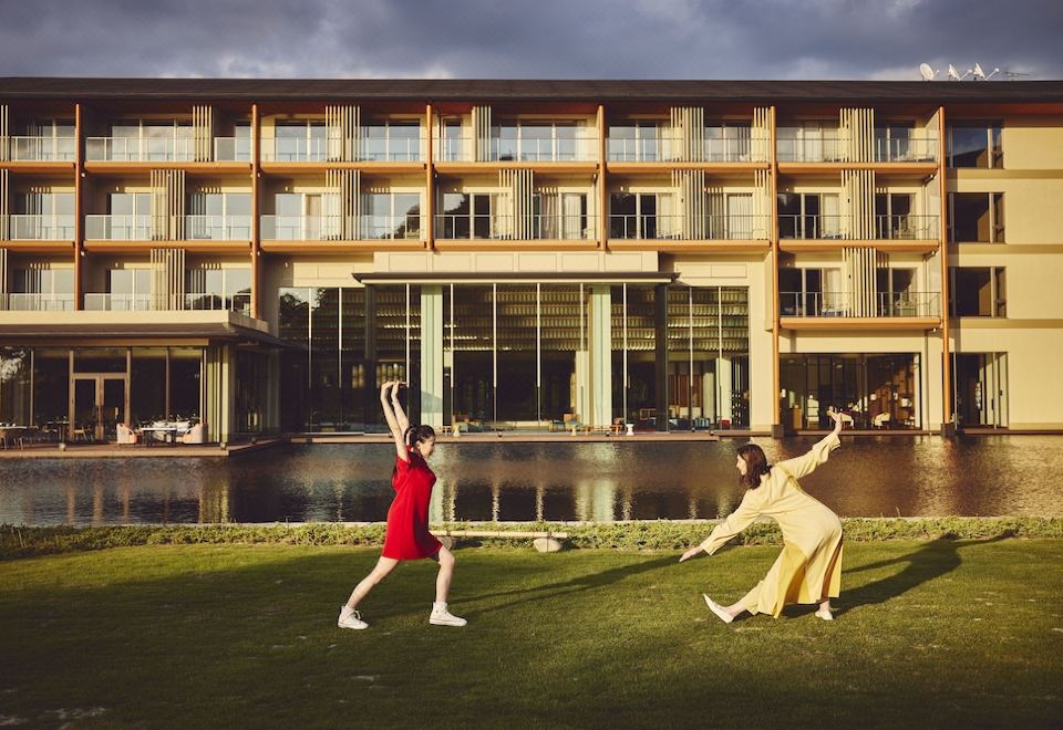 Hotel Indigo Inuyama의 야외 온천 또는 휴식 공간 사진